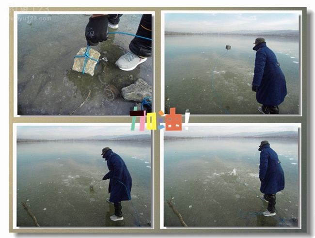 冬季热身试钓冰钓不为鱼货只为冰钓